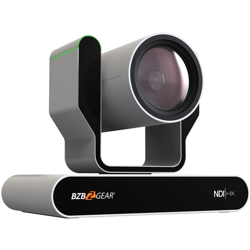 BZB Gear BG-ADAMO-4KND25X-W Live Streaming 4K NDI PTZ Camera with Tally Lights & 25x Optical Zoom (White)