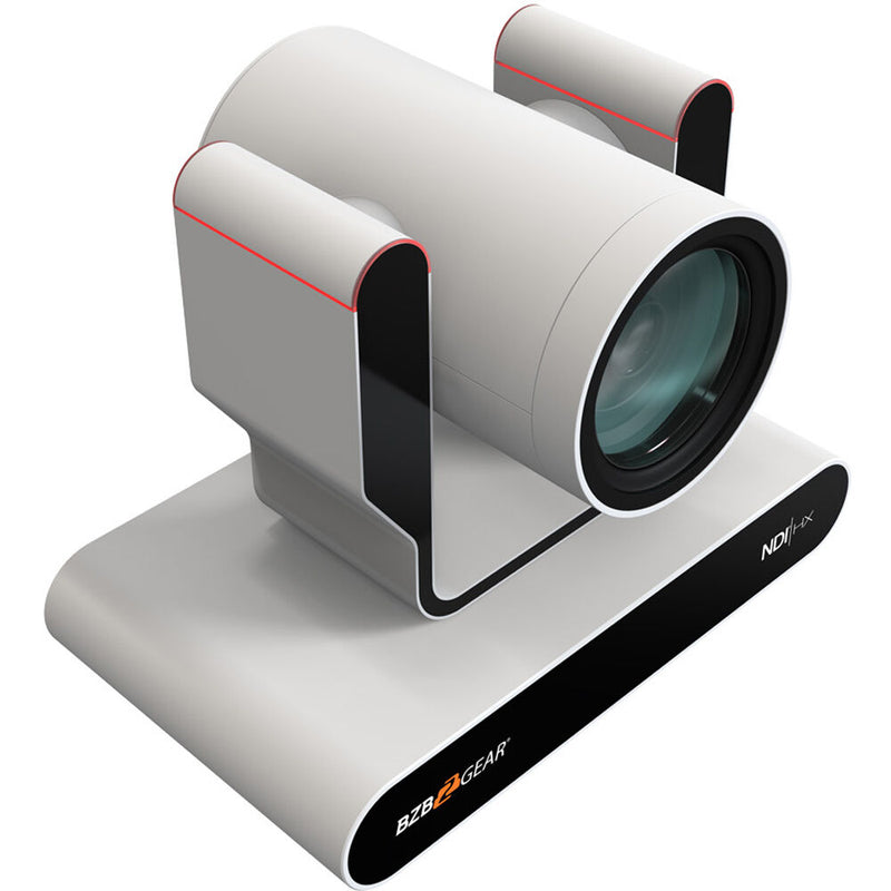 BZB Gear BG-ADAMO-4KND25X-W Live Streaming 4K NDI PTZ Camera with Tally Lights & 25x Optical Zoom (White)