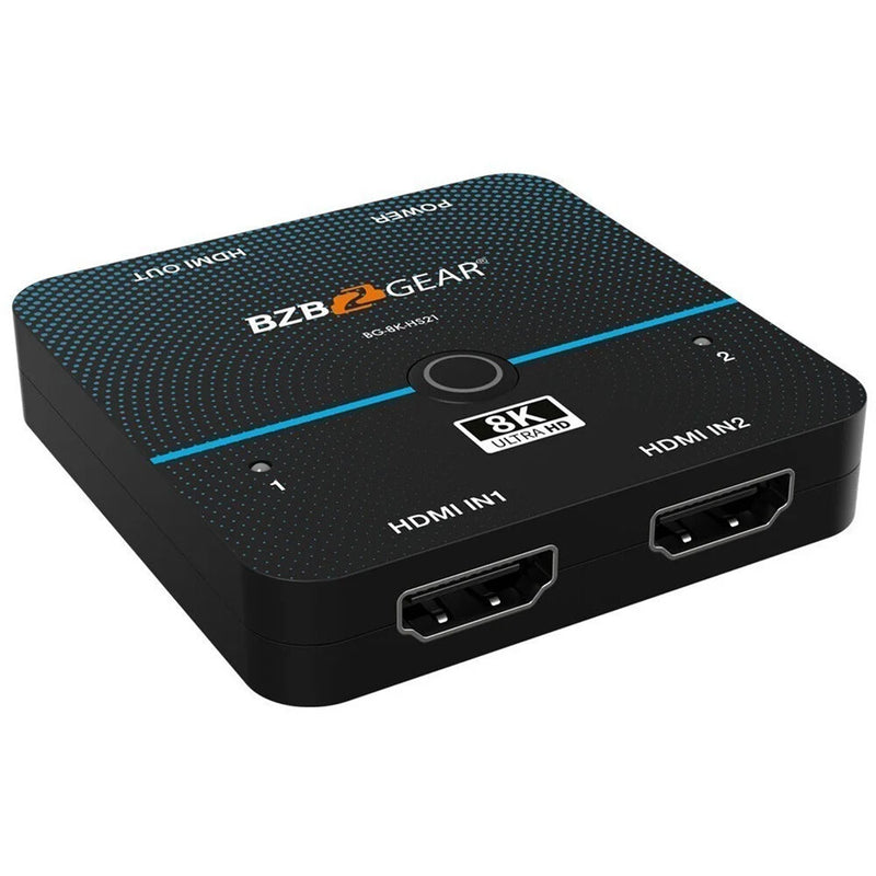 BZB Gear BG-8K-HS21 2x1 8K60 HDMI 2.1 Switcher