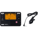 Korg TM70C Handheld Tuner and Metronome with CM-400 Contact Microphone (Black)