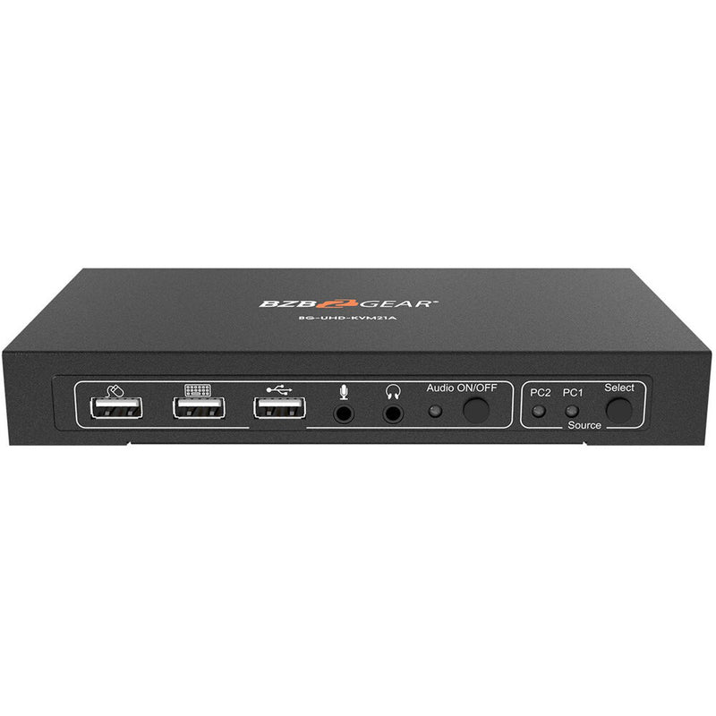 BZB Gear BG-UHD-KVM21A 2-Port HDMI KVM Switch