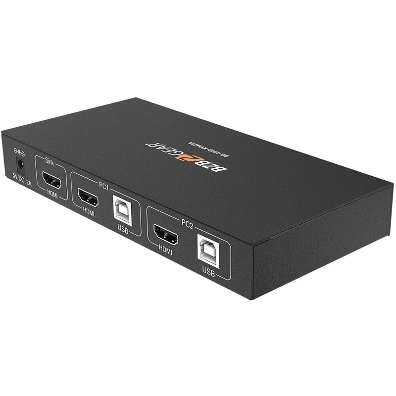 BZB Gear BG-UHD-KVM21A 2-Port HDMI KVM Switch