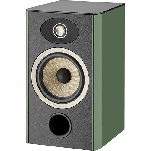 Focal FOAEFTAEN10V200 Two-Way Bookshelf Speaker (High-Gloss Moss Green)