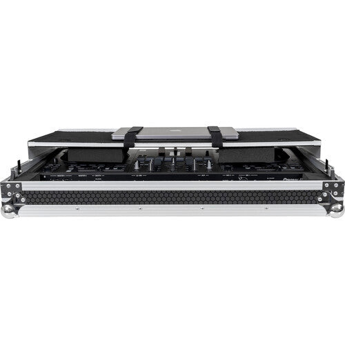 Headliner HL10017 Flight Case DJ Controller Case for Pioneer DDJ-REV5 with Laptop Platform (Silver on Black)