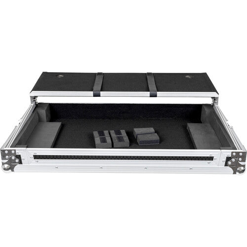 Headliner HL10017 Flight Case DJ Controller Case for Pioneer DDJ-REV5 with Laptop Platform (Silver on Black)