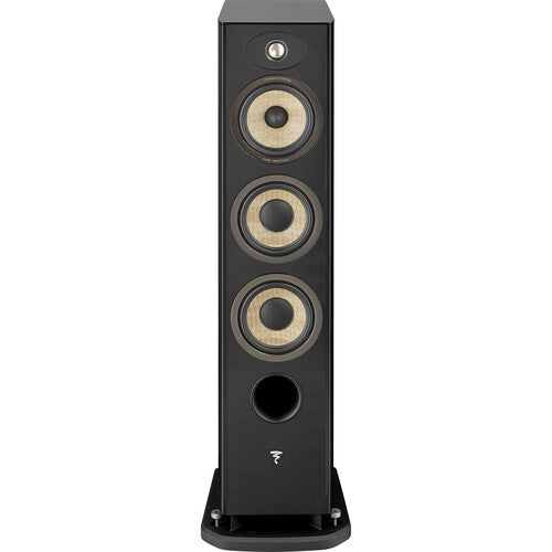 Focal FOAEFTAEN20B200 Three-Way Floor Standing Speaker (High-Gloss Black)