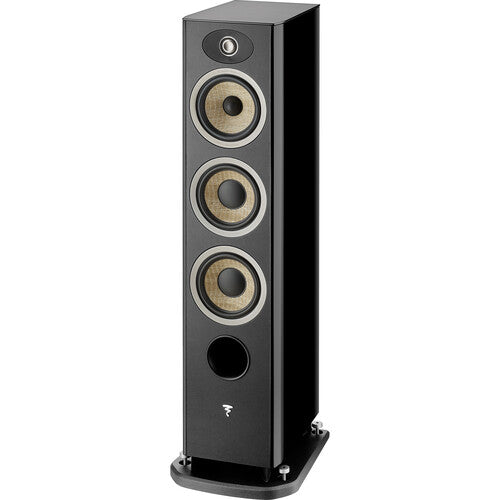 Focal FOAEFTAEN20B200 Three-Way Floor Standing Speaker (High-Gloss Black)