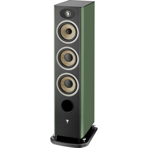 Focal FOAEFTAEN20V200 Three-Way Floor Standing Speaker (High-Gloss Moss Green)