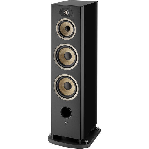 Focal FOAEFTAEN40B200 Three-Way Floor Standing Speaker (High-Gloss Black)