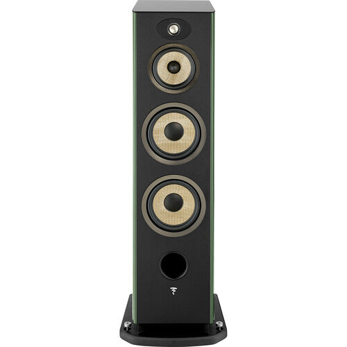 Focal FOAEFTAEN40V200 Three-Way Floor Standing Speaker (High-Gloss Moss Green)