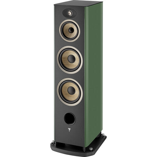 Focal FOAEFTAEN40V200 Three-Way Floor Standing Speaker (High-Gloss Moss Green)