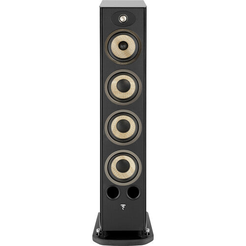 Focal FOAEFTAEN30B200 Three-Way Floor Standing Speaker (High-Gloss Black)