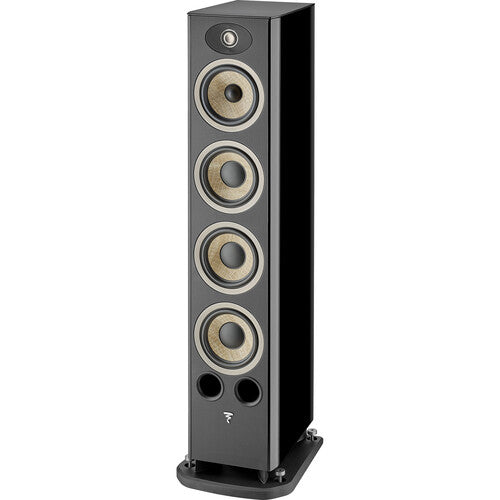 Focal FOAEFTAEN30B200 Three-Way Floor Standing Speaker (High-Gloss Black)