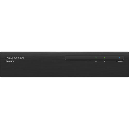 Lab Gruppen FAD2402 Two-Channel Commercial Amplifier With Direct-Drive Technology And Dante Networking - 240W