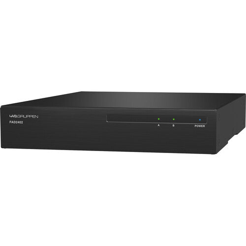 Lab Gruppen FAD2402 Two-Channel Commercial Amplifier With Direct-Drive Technology And Dante Networking - 240W