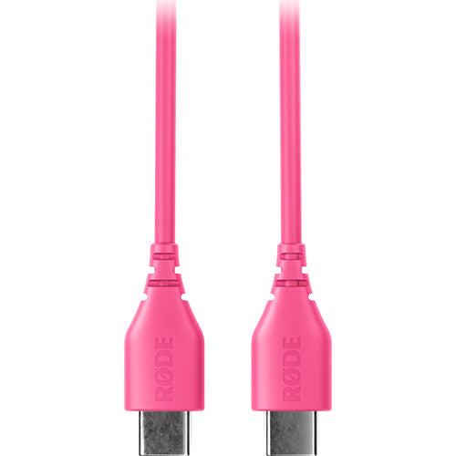 Rode SC22-P USB-C to USB-C Cable (Pink) - 11.8"