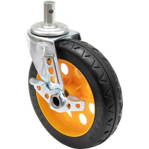 Rock-N-Roller RCSTR8X2 All-Terrain Caster with Brake for R12RT (2-Pack) - 8 x 2"