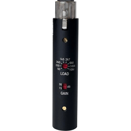 SE Electronics DM2BLACK Active In-Line Microphone Preamplifier (Black)
