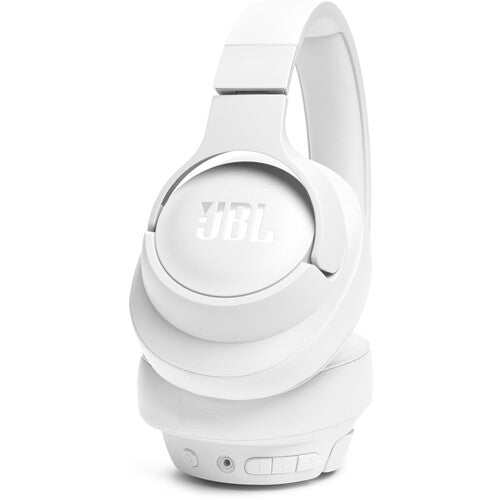 JBL TUNE 720BT Over-Ear Wireless Headphones (White)