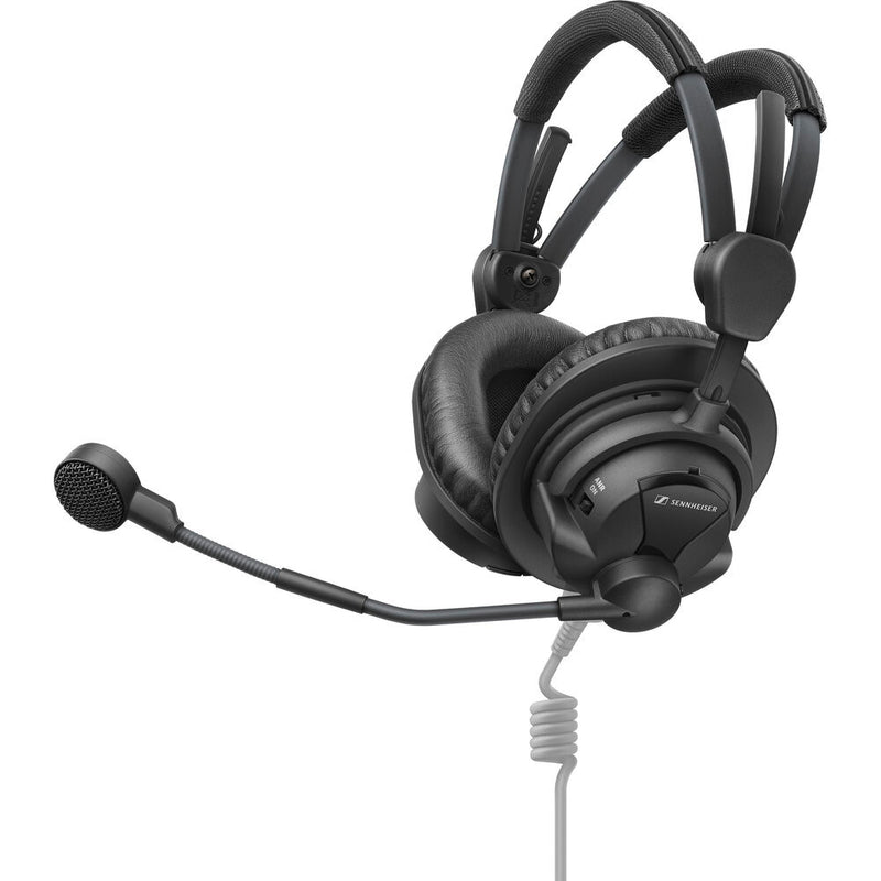 Sennheiser HMDC 27 Dual-Ear Over-Ear Broadcast Headset with Dynamic Mic and Active Noise Reduction (No Cable)