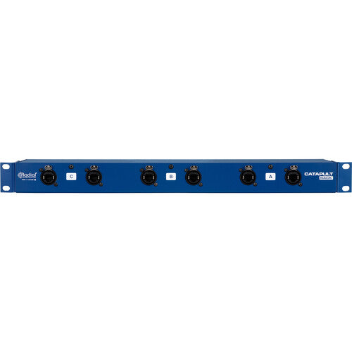 Radial Engineering R800 8039 00 Catapult Rack TX Cat 5 Passive Analog Audio Snake (Transmitter)