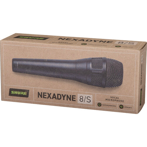 Shure Nexadyne 8 / s SuperCardioid Revonic Handheld Vocal Microphone (noir)