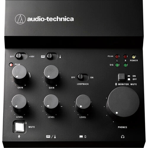 Audio-Technica UMX3 Audio Mixer Streaming Interface