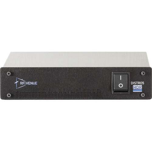 Système de distribution d'antenne UHF à 5 canaux RF Distro5HDR à 5 canaux