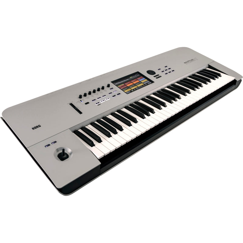 Korg NAUTILUS AT Limited-Edition Music Workstation with Aftertouch (Matte Grey) - 61-Keys (DEMO
