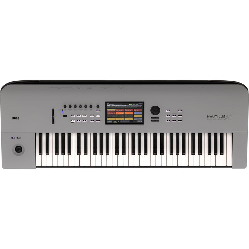 Korg NAUTILUS AT Limited-Edition Music Workstation with Aftertouch (Matte Grey) - 61-Keys (DEMO