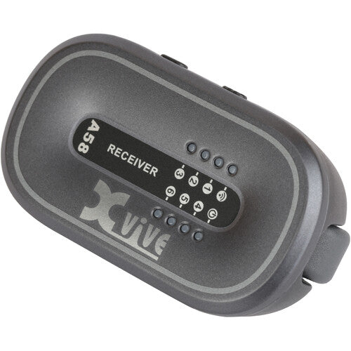 Xvive A58 Guitar Wireless System 5.8 GHz avec 1/4 "émetteur et 1/4" Récepteur (noir)