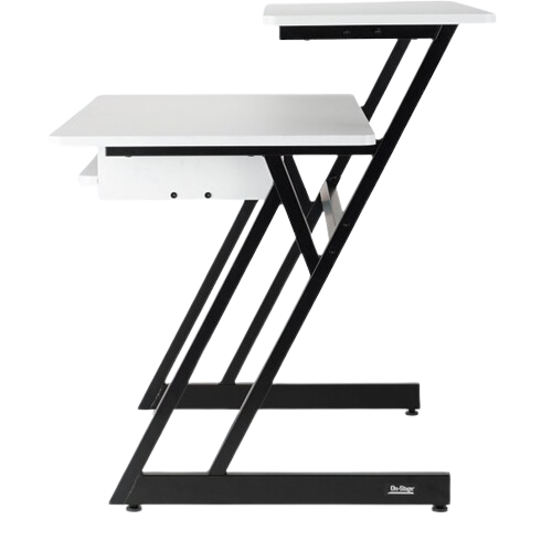 On-Stage WS7500W Studio Workstation (White Wood with Black Steel)