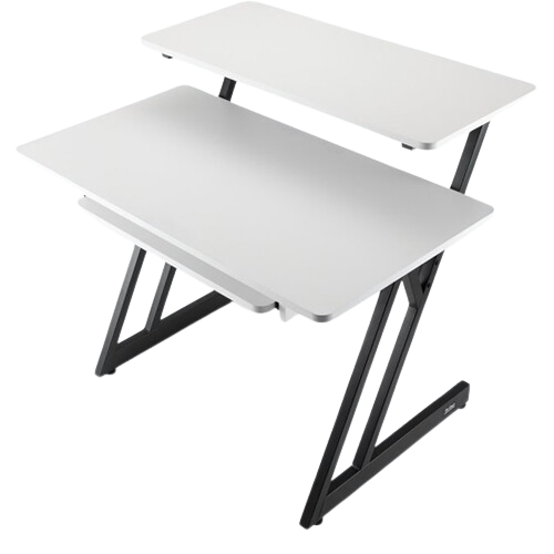 On-Stage WS7500W Studio Workstation (White Wood with Black Steel)