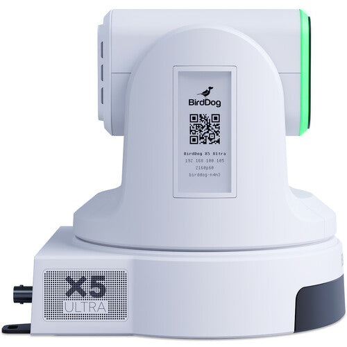 BirdDog BDX5UW X5 Ultra PTZ Camera with 20x Optical Zoom (White)