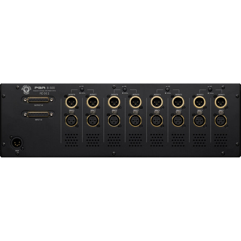 Black Lion Audio PBR8-500 8-Slot 500-Series Rack / PSU with Built-In TT Patchbay