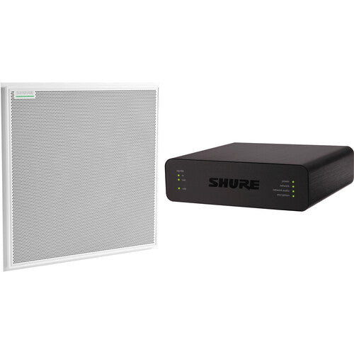 Shure MXA902 + ANIUSB-MATRIX Audio Conferencing Kit (White) - 24"
