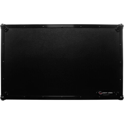 Odyssey FZGSXDJAZWBL Flight Case for AlphaTheta XDJ-AZ with Glide-Style Platform and Roller Wheels (Black)