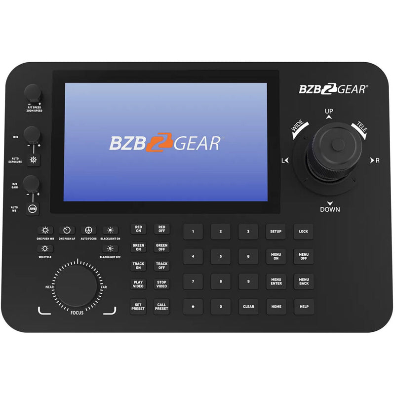 BZB Gear BG-COMMANDER-PRO Professional IP / Serial Joystick Controller With Touchscreen