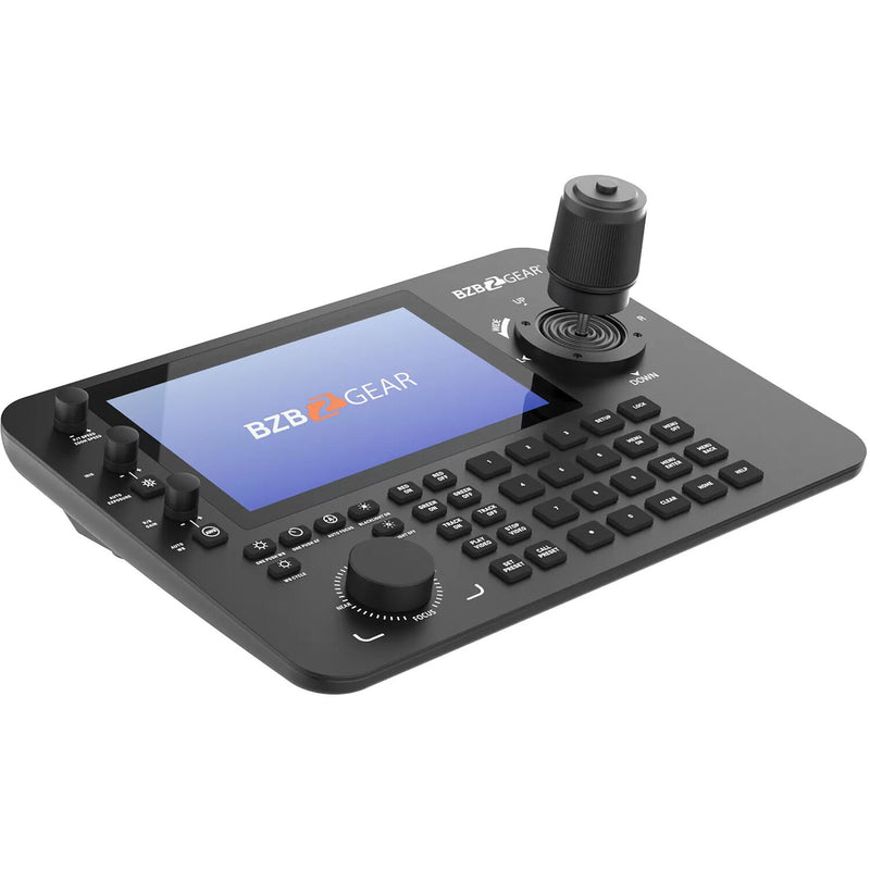 BZB Gear BG-COMMANDER-PRO Professional IP / Serial Joystick Controller With Touchscreen