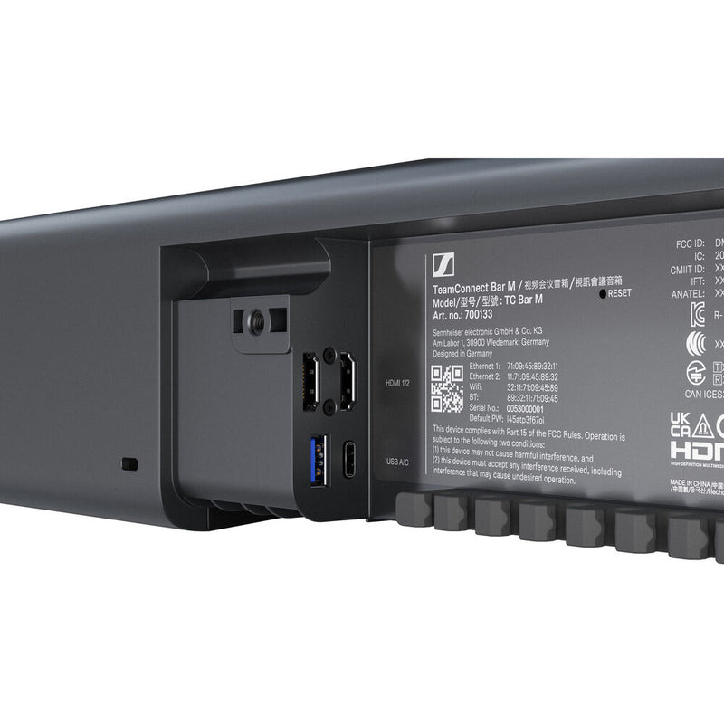 Sennheiser TC BAR M UK TeamConnect Bar M Conferencing Solution (Medium, UK)
