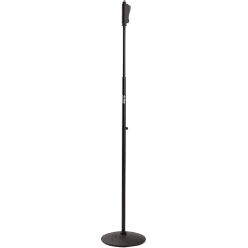On-Stage MS9510 One-Handed Mic Stand with Round Base