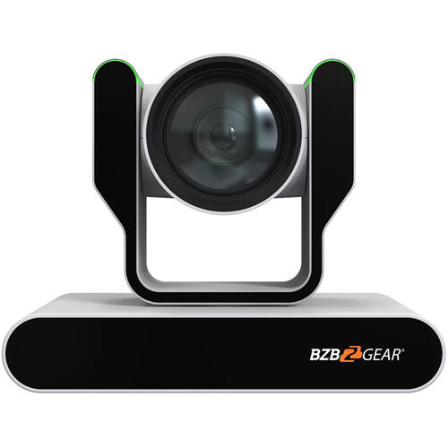 BZB Gear BG-ADAMO-JRDA12X-W 1080P FHD Auto Tracking Live Streaming PTZ Camera With Tally Lights And 12x Zoom (White)