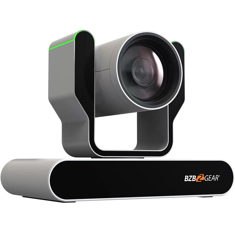 BZB Gear BG-ADAMO-JRDA12X-W 1080P FHD Auto Tracking Live Streaming PTZ Camera With Tally Lights And 12x Zoom (White)