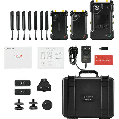 Hollyland COSMOC2TX&1RX HDMI/SDI Wireless Video 2-Transmitter System