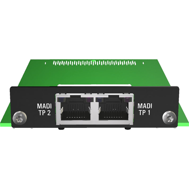 Appsys ProAudio AUX-MADI-TP-DUAL 64x64-Channel MADI Dual Twisted Pair Extension Card For Flexiverter Dante/SRC