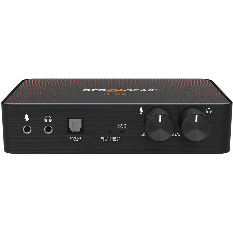 BZB Gear BG-12GCSA USB-C 12G-SDI Video Capture Box With Scaler, HDMI 2.0/12G-SDI Loop Out And Audio