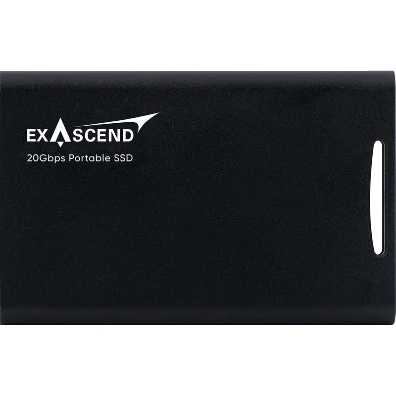 Exascend EXU2S3M02TP0B Element USB 3.2 Gen 2x2 Portable SSD (Black) - 2TB