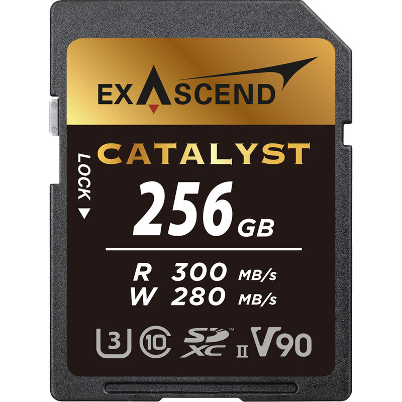 Exascend EX256GSDU2 Catalyst UHS-II SDXC Memory Card - 256GB