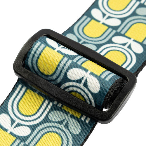 Levy MP2MCM-003 Mid-Century Modern Series Guitar Strap (Mod Tulip)