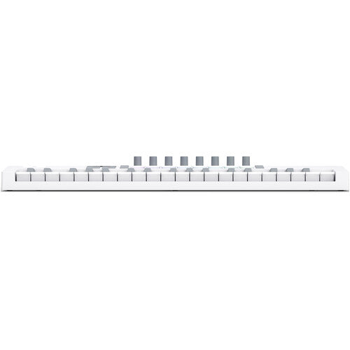 Novation LAUNKEY MINI 37 MK4 USB MIDI Keyboard Controller (White, 37 Keys)
